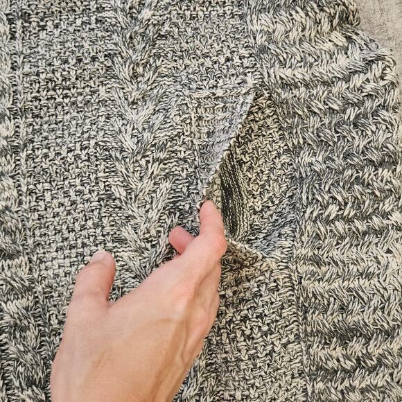 Moth Anthropologie Cardigan Womens One Size Sleeveless Zip Front Chunky Knit - Picture 7 of 13